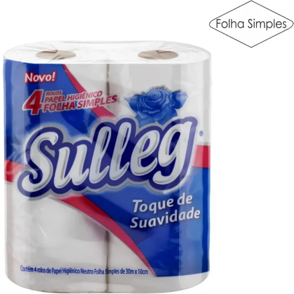 Papel Hig Fs Sulleg 10CMX30M 16X4 Rolos